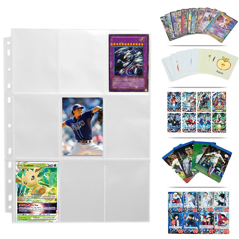 50pcs 9 Pocket Trading Gaming  - Trading Card Binder ulasan dan harga