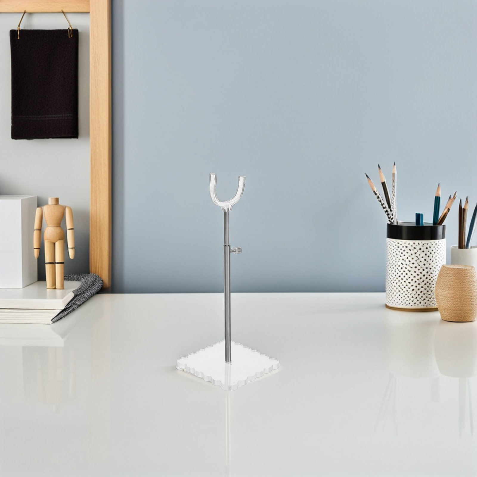 1Set Acrylic Display Stand Adj - Action Figure Stand ulasan dan harga
