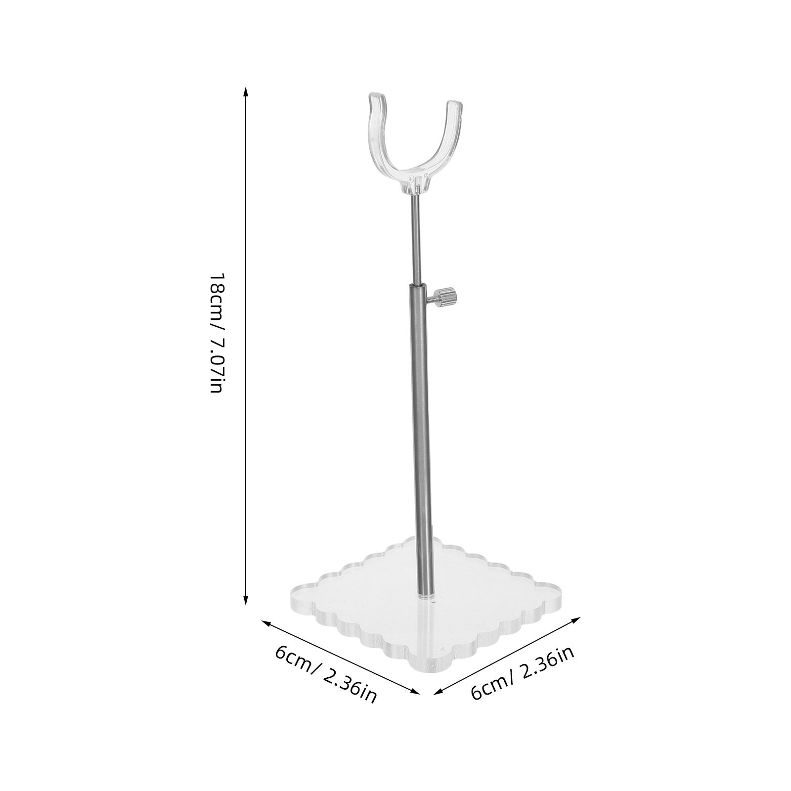 1Set Acrylic Display Stand Adj - Action Figure Stand ulasan dan harga