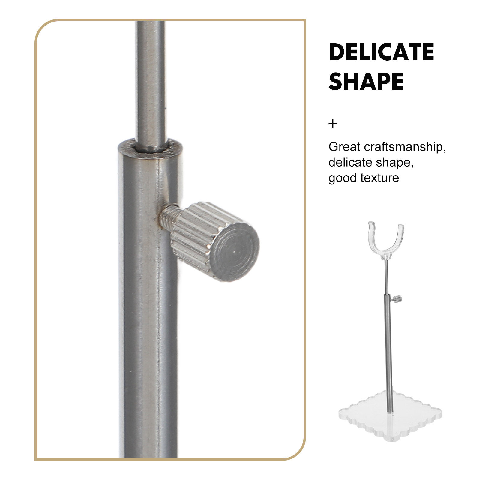 1Set Acrylic Display Stand Adj - Action Figure Stand ulasan dan harga