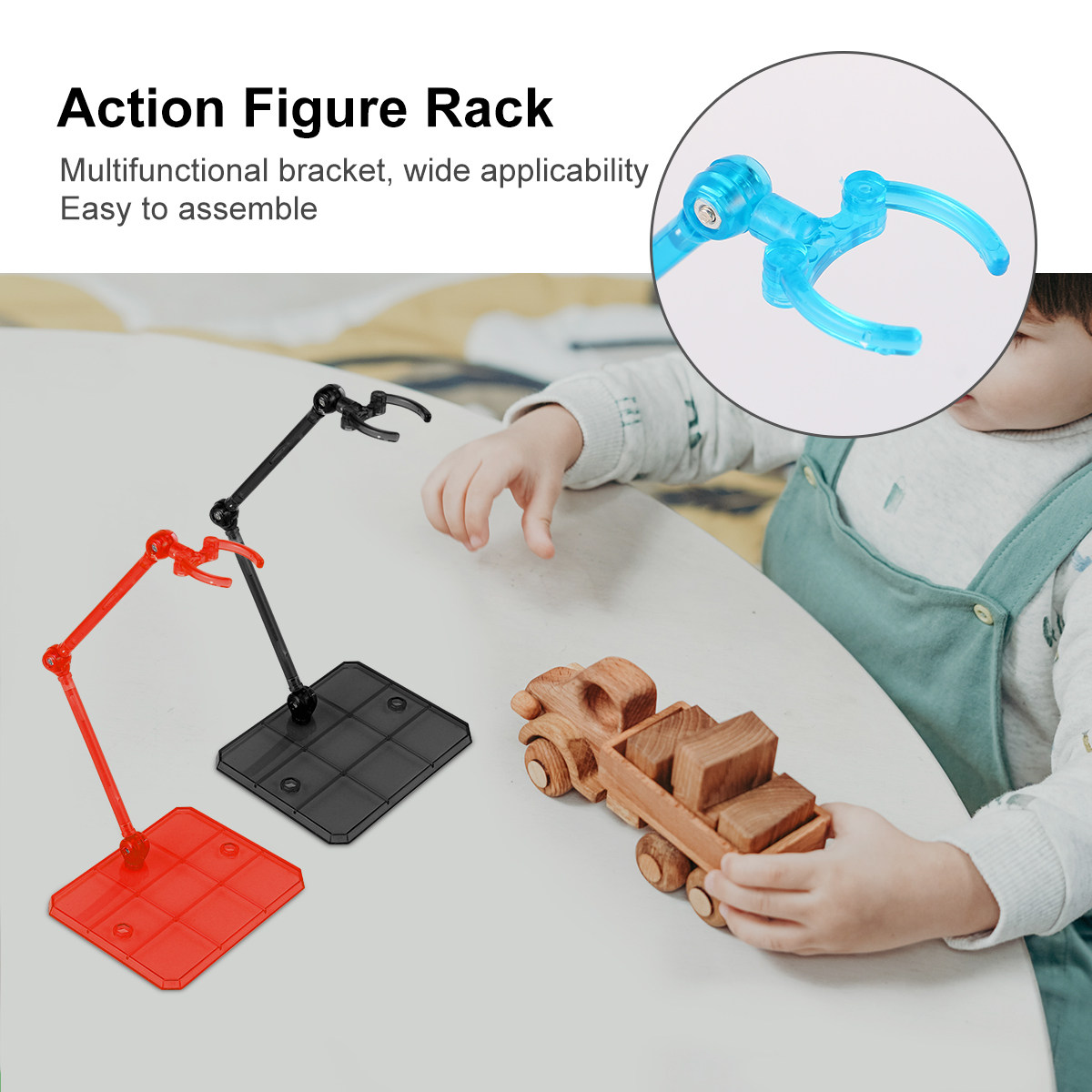 5Pcs Action Figure Base Sturdy - Action Figure Stand ulasan dan harga