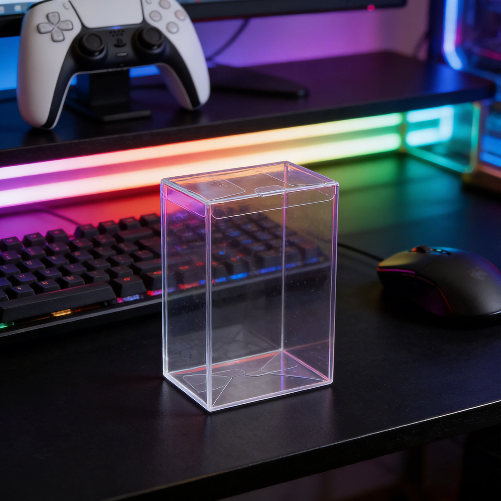 10Pcs Clear Display Case Prote - Action Figure Stand ulasan dan harga