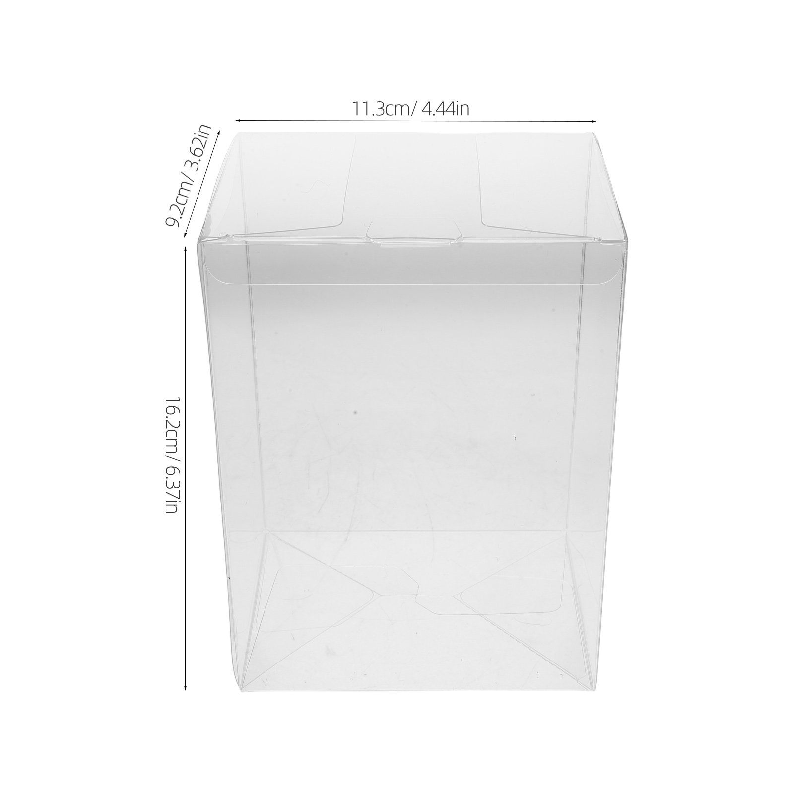 10Pcs Clear Display Case Prote - Action Figure Stand ulasan dan harga