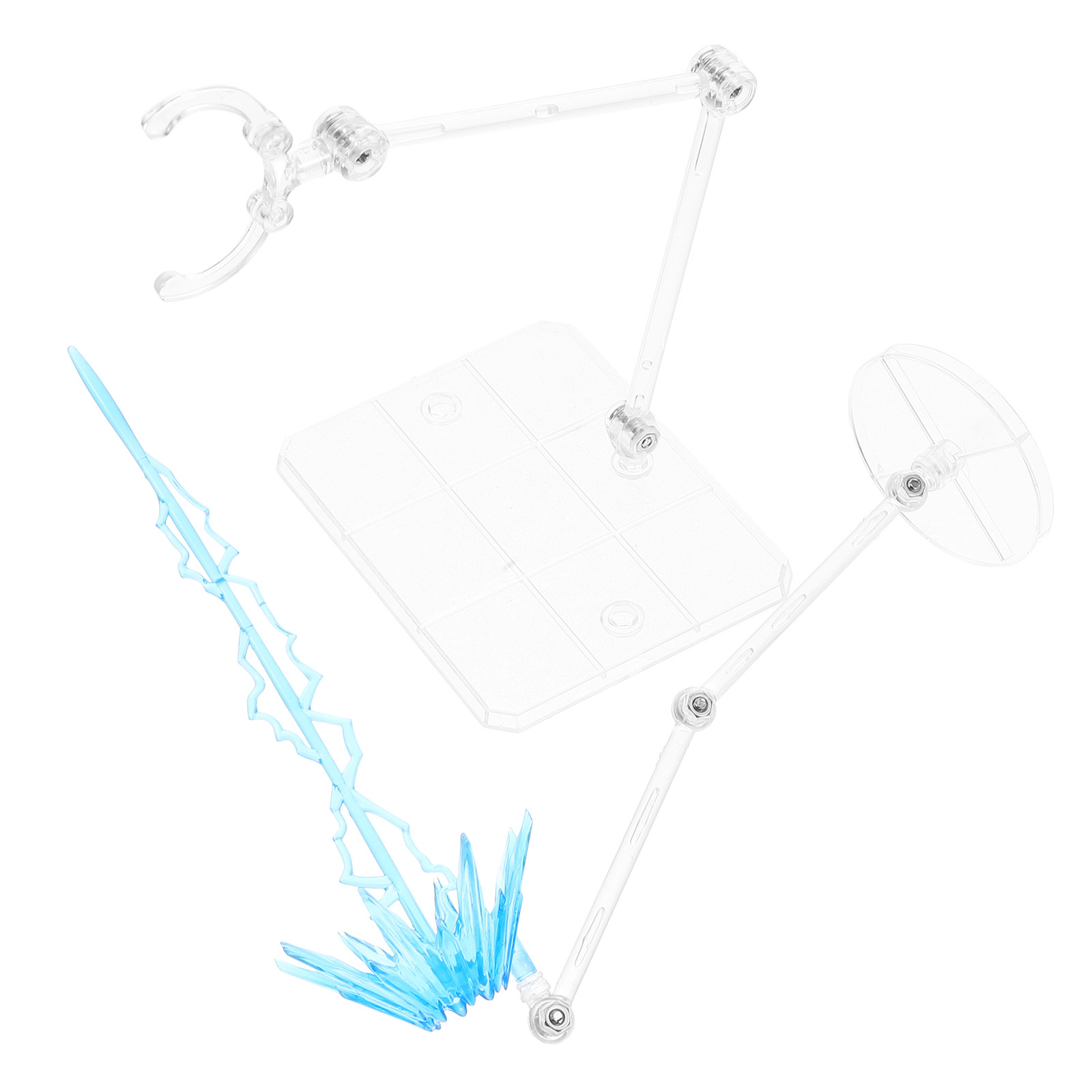 1Set Adjustable Clear Figure S - Action Figure Stand ulasan dan harga