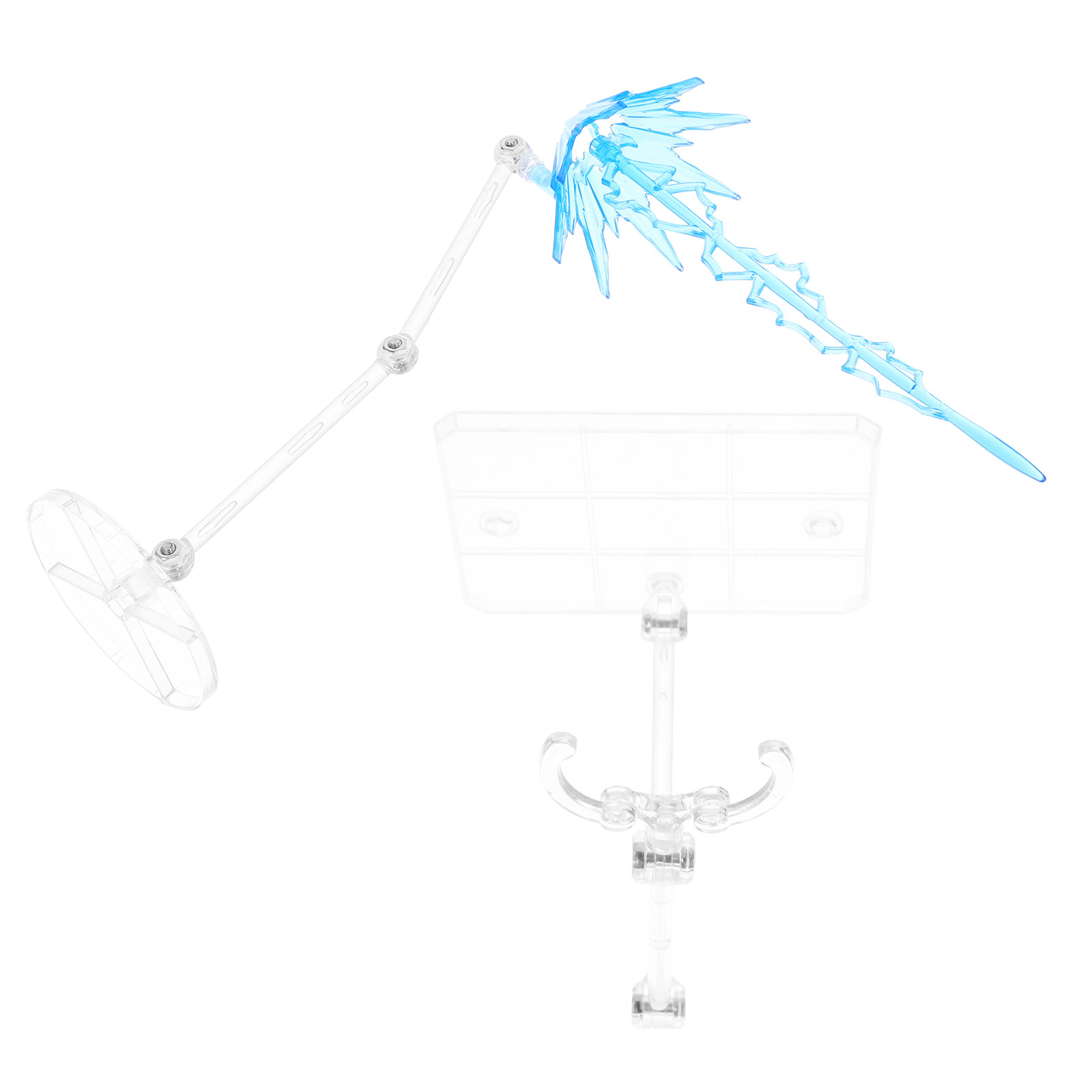 1Set Adjustable Clear Figure S - Action Figure Stand ulasan dan harga